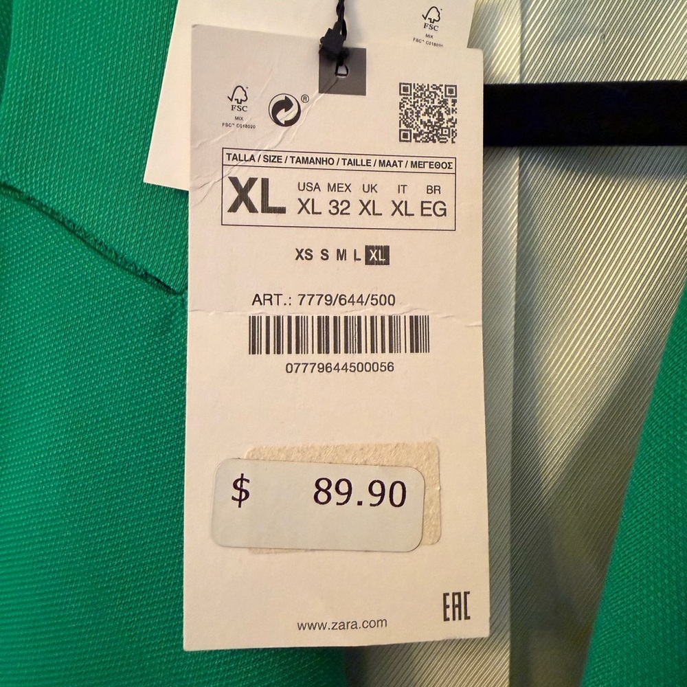 Zara Emerald Green Double-Breasted Blazer & Pants Set - Picture 6 of 14